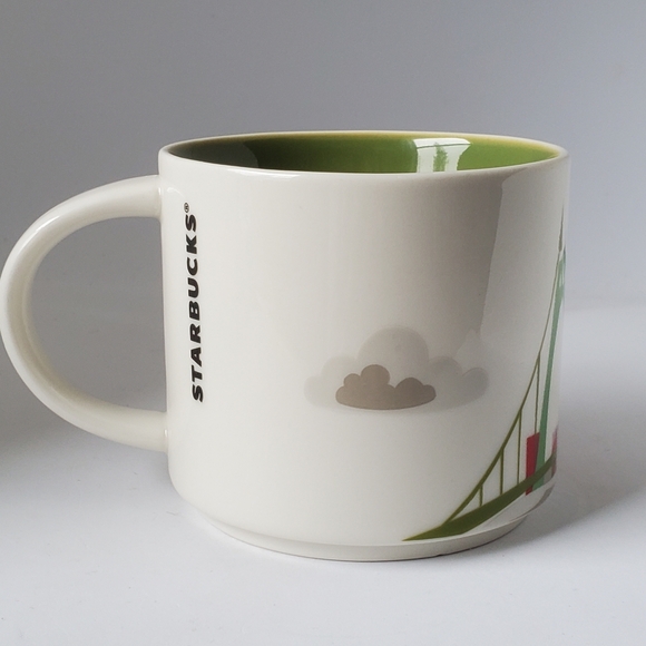 Starbucks 2015 Portland You Are Here Collection Ceramic Mug 14oz - Picture 4 of 9